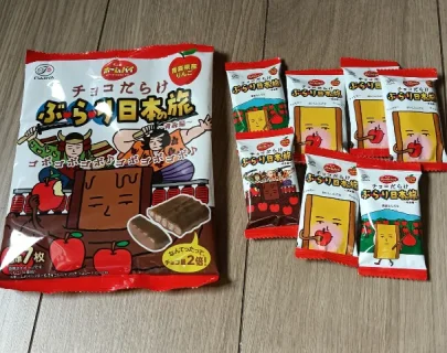 【10/7新発売】不二家ホームパイ「ぶらり日本の旅 青森編」りんご×チョコの相性が最高すぎた！