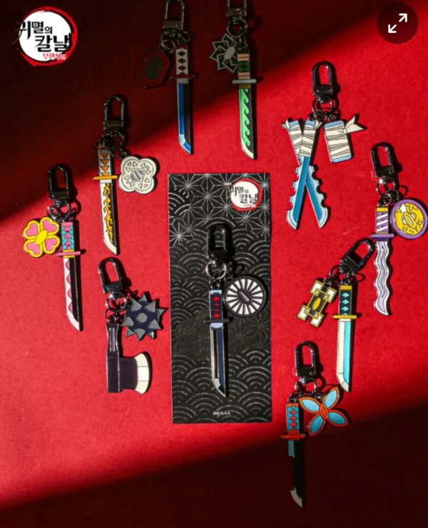 韓国限定『鬼滅の刃』日輪刀キーリングが入手困難!やっとゲットした話