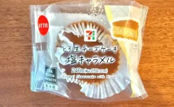 【食べてみた】セブン「とろ生チーズケーキ塩キャラメル」はチーズと塩キャラメルの神バランス