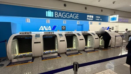 ANA BAGGAGE DROPは超簡単！自動手荷物預け機の1分で終わる手順とメリット・注意点をレビュー