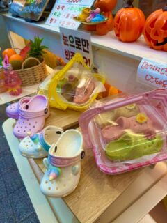 【韓国】クロックスワッフルが可愛い！値段・味は美味しい？新浦国際市場の屋台でクロックスパン実食レポ