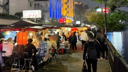 福岡・中洲の屋台体験『中洲十番』に行ってみた！メニューや雰囲気、待ち時間を正直レポ。