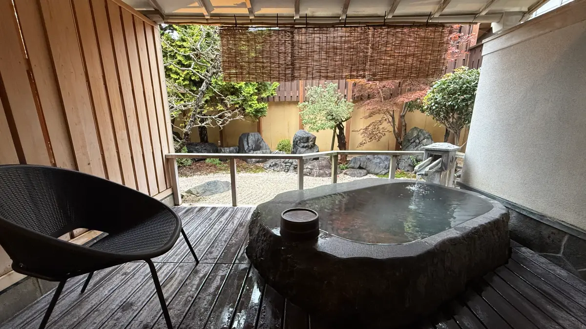 【さぎの湯荘】貸切露天風呂「岩露」を体験!予約方法&料金から実際の雰囲気やアメニティを写真多数で紹介