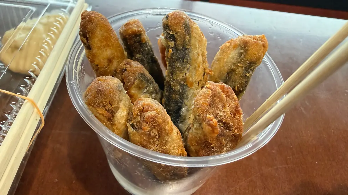 【海ほたるPAグルメ】食いしんぼう将軍のいわしのほくほく揚げ&海老カツ実食レビュー!量・味・満足度を写真付きで紹介