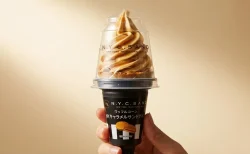 【セブン新作】N.Y.キャラメルサンドのワッフルコーンアイスを実食！343円の価値はある？味や特徴を正直レビュー