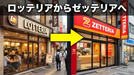 ロッテリア全店閉店!ゼッテリアになぜ変わるのか理由と違いを徹底解説