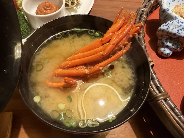 伊勢海老味噌汁アップ