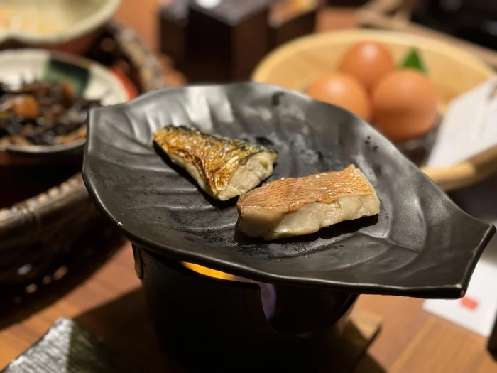 焼き魚二種アップ