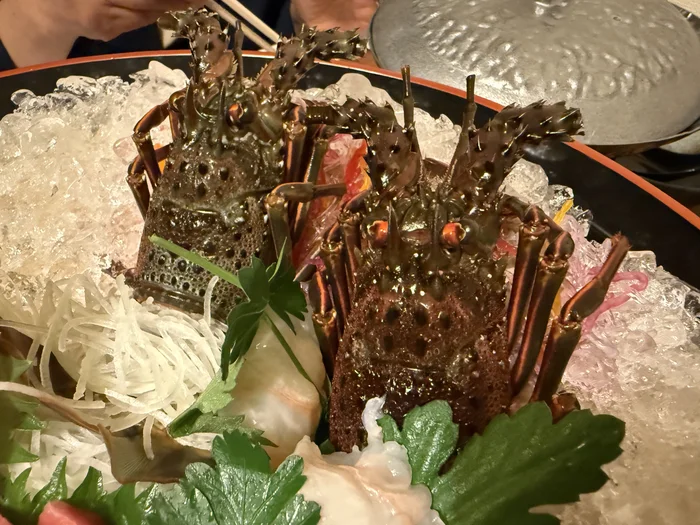 画像 伊勢海老アップ