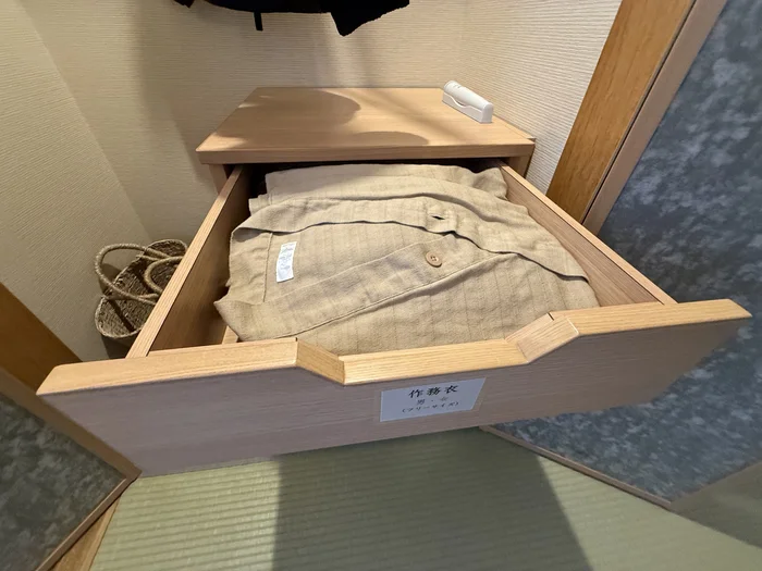 画像 客室作務衣