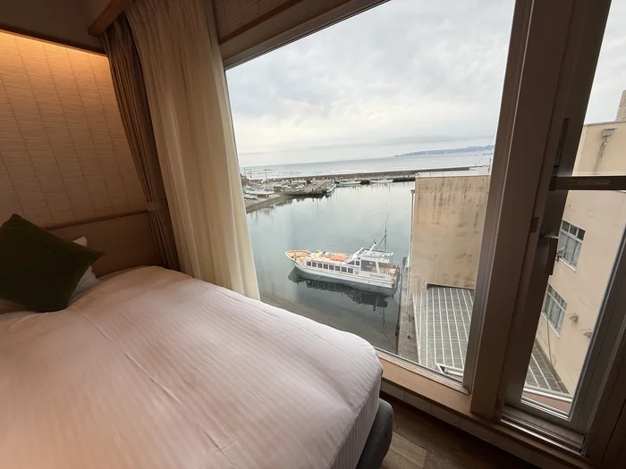 画像 客室窓からの景色