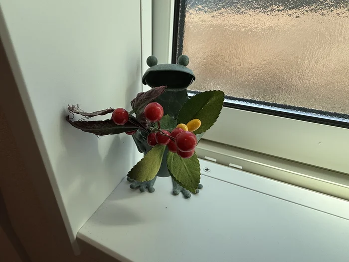 カエルのオブジェ