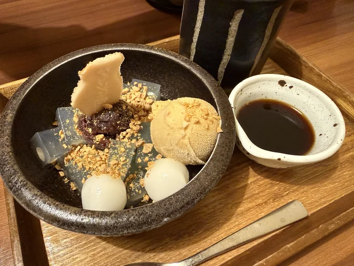 画像 きな粉あんみつアップ