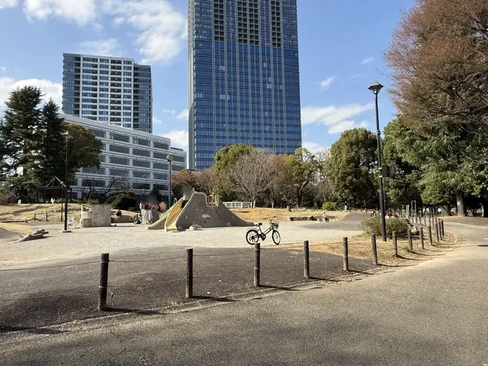 画像 子供の広場の大型複合遊具