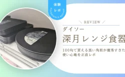 110円で食卓が格上げ？ダイソーの黒い角皿「深月」の使い心地と盛り付け例を徹底レポ