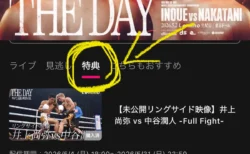 井上尚弥vs中谷潤人【Lemino PPV購入者限定特典】”リングサイド映像”に驚きの声「こんな特典あるのか」「DAZN勢は見れないの？」
