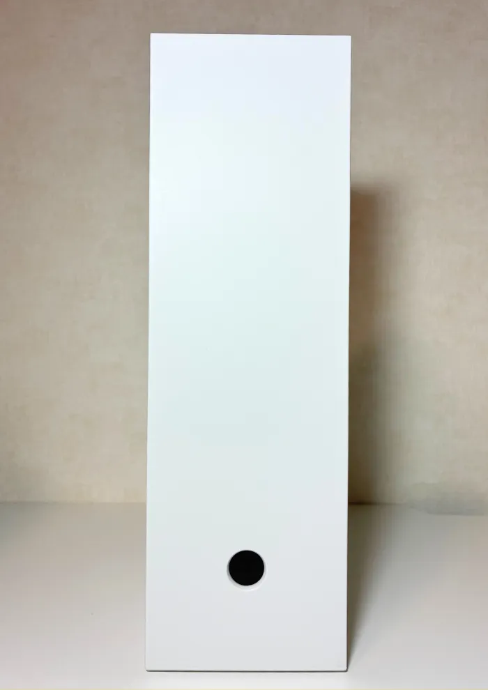 画像 ファイルボックスの背面にある丸い穴