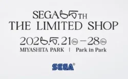 SEGA設立65周年記念「LIMITED SHOP」が渋谷MIYASHITA PARKで開幕、5/21〜28の8日間限定　40種新作とアーティストコラボの中身