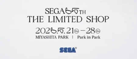 SEGA設立65周年記念「LIMITED SHOP」が渋谷MIYASHITA PARKで開幕、5/21〜28の8日間限定　40種新作とアーティストコラボの中身