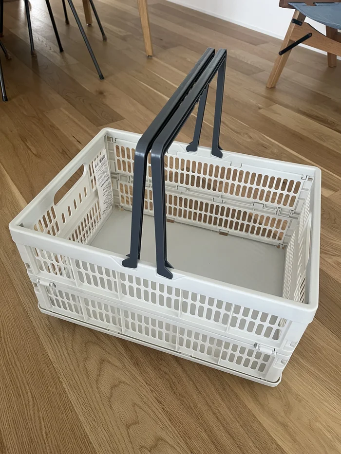 画像 取手を立ち上げて買い物カゴのようにした様子