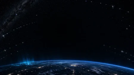 地球周回衛星ネットワークのイメージ