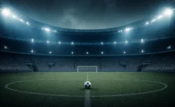 サッカーW杯2026のナイタースタジアムのイメージ写真
