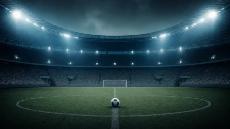 サッカーW杯2026のナイタースタジアムのイメージ写真