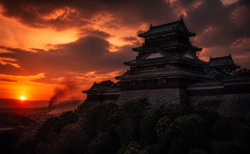 戦国時代の城のイメージ写真