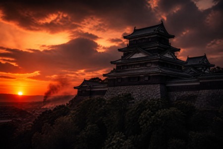 戦国時代の城のイメージ写真