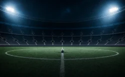 サッカーW杯2026のスタジアムのイメージ写真