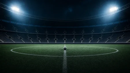 サッカーW杯2026のスタジアムのイメージ写真