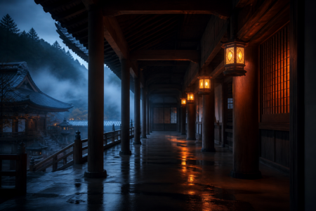 日本の寺院のイメージ写真