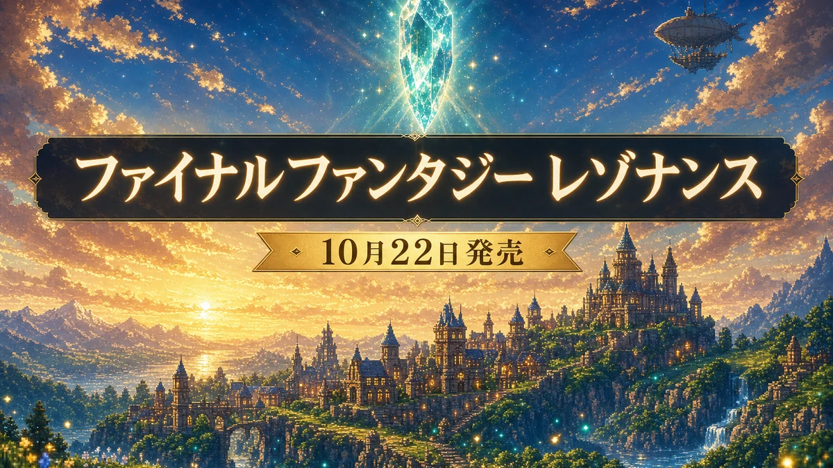 『ファイナルファンタジー レゾナンス』10月22日発売 FF初のHD-2D RPG 対応機種・エディション・予約特典を整理
