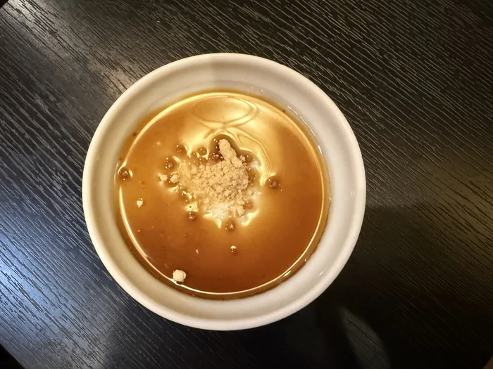 画像 シロップときなこがかかった杏仁豆腐