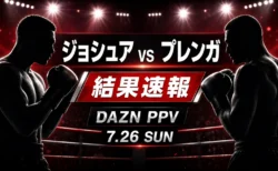 アンソニー・ジョシュアvsクリスチャン・プレンガの結果速報アイキャッチ