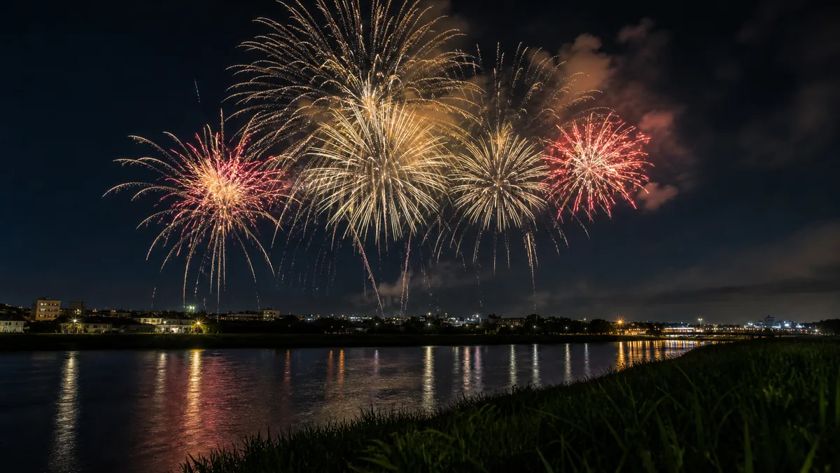 くすのき花火が休止へ、来場者増でボランティア運営限界 岩国の花火大会、24年前から開催