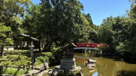 日本最古とされる神社『伊弉諾神宮』参拝レポ！立秋湯立神楽祭や樹齢900年の夫婦大楠が圧巻でした・・・