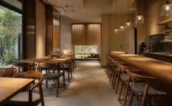 和モダンな内装のカフェ・喫茶店を思わせるイメージ