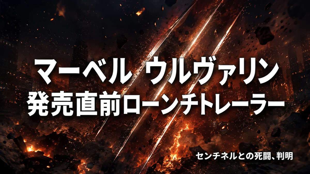 マーベル ウルヴァリン、発売まで1週間　ローンチトレーラーでボリバー・トラスク率いるセンチネルとの死闘が判明