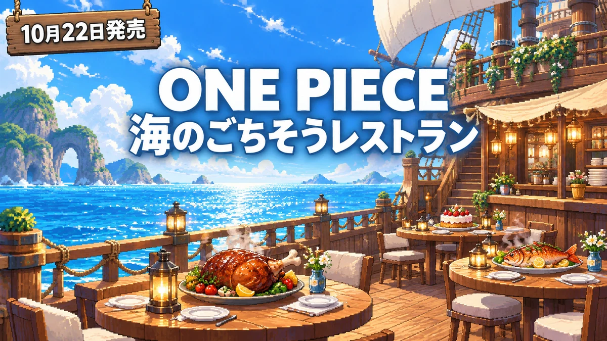 ONE PIECE 海のごちそうレストラン、スマホ版の予約受付が開始　10月22日発売、価格と特装版の違いを整理