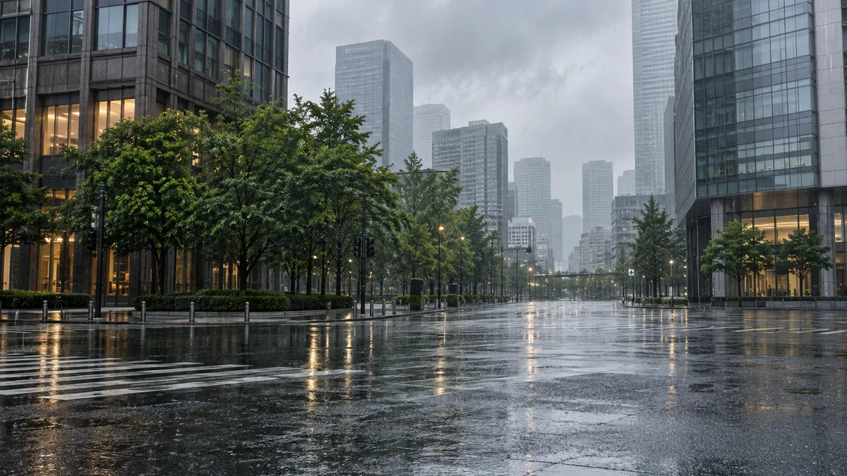 東京の雨、34日連続で1886年の統計開始以来最長を更新 2019年の33日を抜く