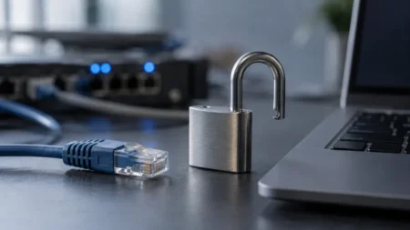 メール基盤の情報漏えいとパスワード管理を表すイメージ