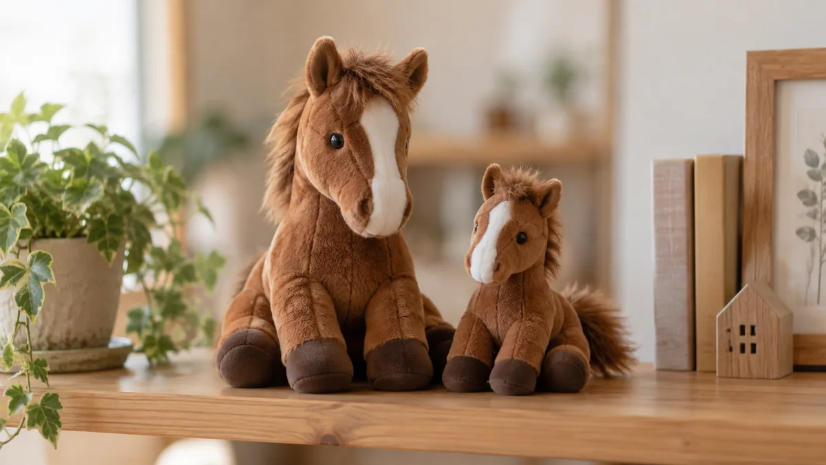 ジュウリョクピエロのぬいぐるみが10月16日発売、今村聖奈騎手とオークス制覇の3歳牝馬 アイドルホースのS・Mサイズ